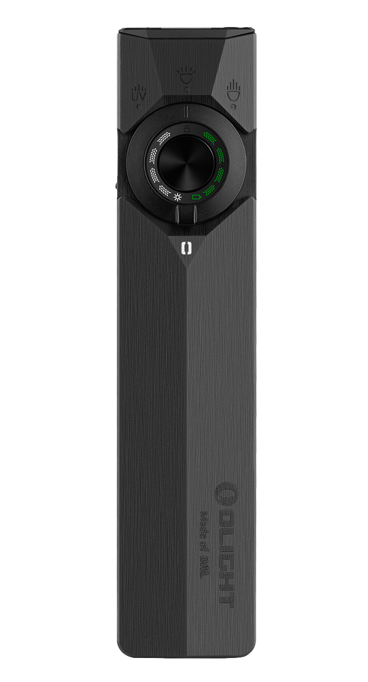 Olight ArkPro Ultra 1700 Lumen EDC Flashlight w/Green Laser - Onyx Black