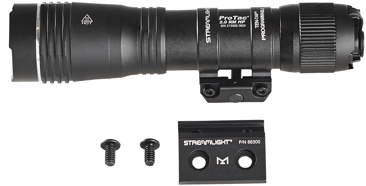 Streamlight ProTac 2.0 Rail Mount HP 2000 Lumens Rechargeable Weapon Light - Black