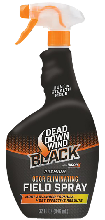 Dead Down Wind Black Premium Field Spray Odor Eliminator 32 oz Trigger Spray