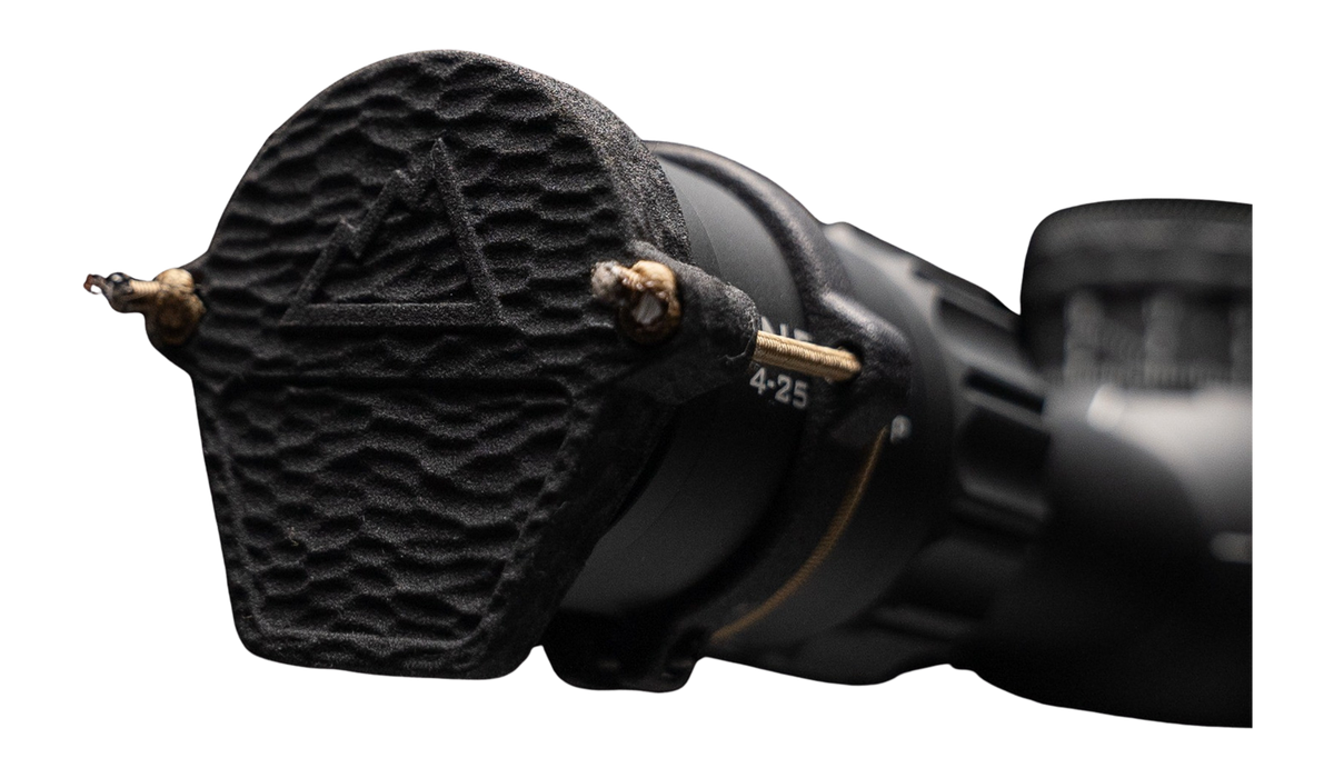 One Hundred Concepts Ruggedized Rear ScopeCap Size 2 - 41-44mm Ocular Matte Black