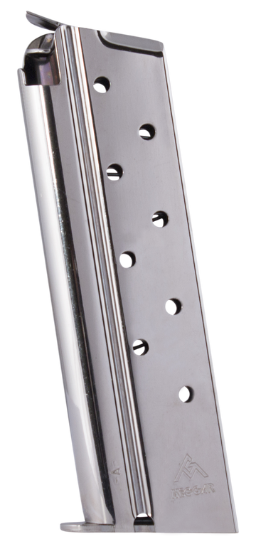 Mec-Gar 1911 Government 38 Super 9rd Nickel Carbon Steel Magazine