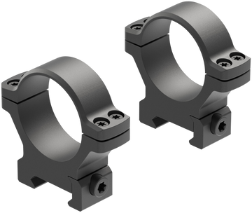 Leupold BackCountry Cross-Slot 34mm High Matte Black Scope Rings