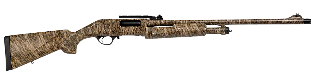Escort Field Hunter Turkey 12 Gauge 3" 4+1 24" Pump Shotgun - Mossy Oak Bottomland