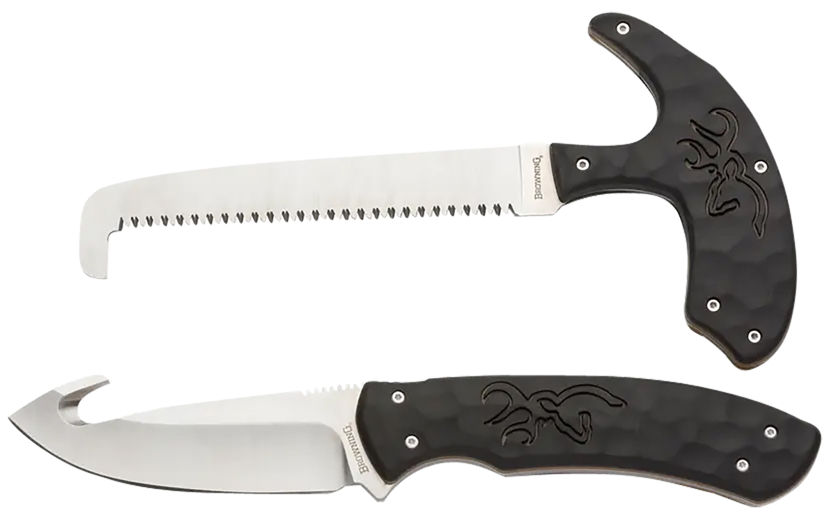 Browning Primal Combo 3.75"/5.25" 8Cr13MoV Fixed Blade 2-Piece Knife Set