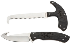 Browning Primal Combo 3.75"/5.25" 8Cr13MoV Fixed Blade 2-Piece Knife Set