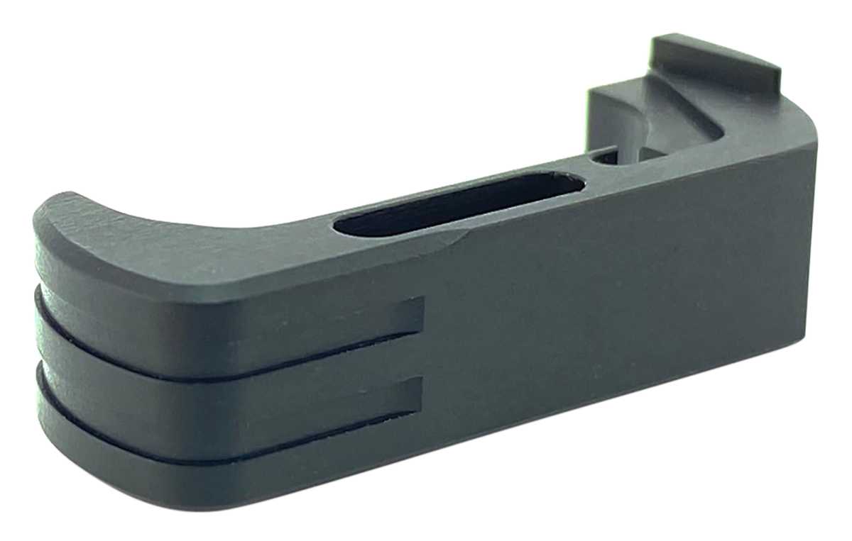 Cross Armory CRG5MCBK Extended Magazine Catch Glock Gen4-5 Black Anodized Aluminum