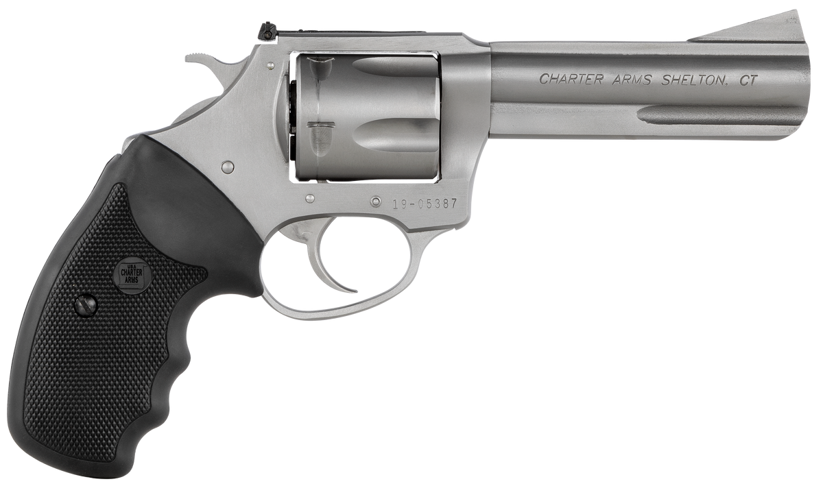 Charter Arms Bulldog Target .44 Special 4.20" 5-Shot DA/SA Revolver - Matte Stainless