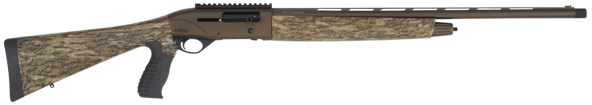 TriStar Viper G2 Turkey 20 Gauge 3" 5+1 24" Barrel Semi-Auto Shotgun - Bronze Cerakote Mossy Oak Bottomland