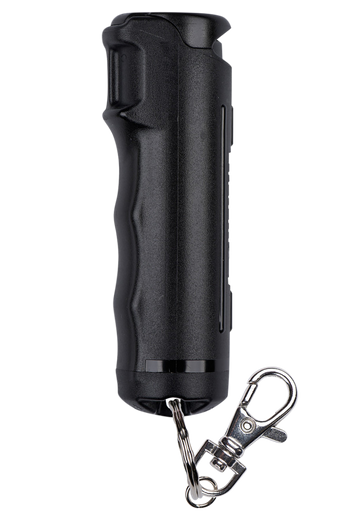 Sabre Flip Top Pepper Gel Black 25 Bursts 12-14 ft Range w/Snap Clip