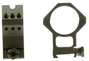 Weaver Mounts Six-Hole Skeleton Rings 34mm XX-High Matte Black Aluminum