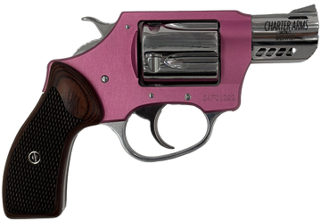 Charter Arms Coyote .380 ACP 2" 5-Shot DA/SA Revolver - Pink Aluminum/HP