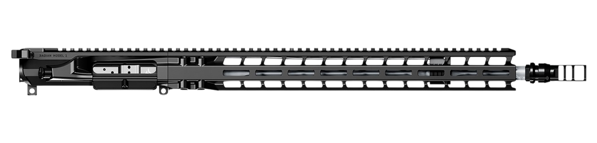 Radian Weapons Model 1 Complete Upper 6mm ARC 18" M-LOK - Black Nitride