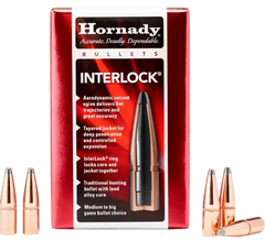 Hornady InterLock 405 Cal .411 300 gr Spire Point Reloading Bullets - 50/Box