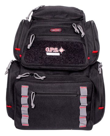 G*Outdoors GPS-1712BPB Pistolero Backpack Black/Gray 5 Handguns