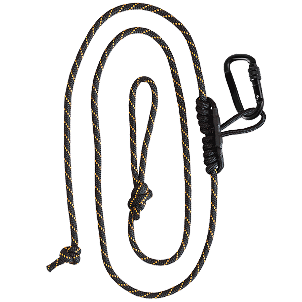 Muddy Safety Harness Lineman's Rope Black Nylon 8ft 300 lbs