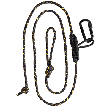 Muddy Safety Harness Lineman's Rope Black Nylon 8ft 300 lbs
