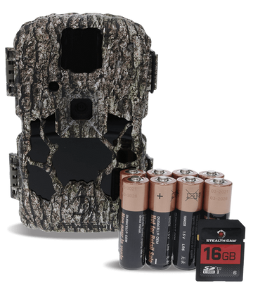 Walkers Game Ear Stealth Cam PXV 30MP Game Camera Combo with Prevue Viewer