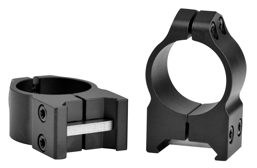 Warne 201M Maxima 1" Medium Vertical Scope Rings - Matte Black