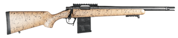 Christensen Arms Ridgeline Scout 223 Rem 16" 4+1 Bolt-Action Rifle - Tan/Black Webbing