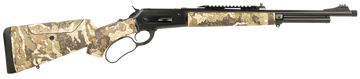 Taylors and Company Pedersoli 1886 Journey 45-70 Gov 19" 5+1 Lever Action Rifle - Black Cerakote Camo Stock