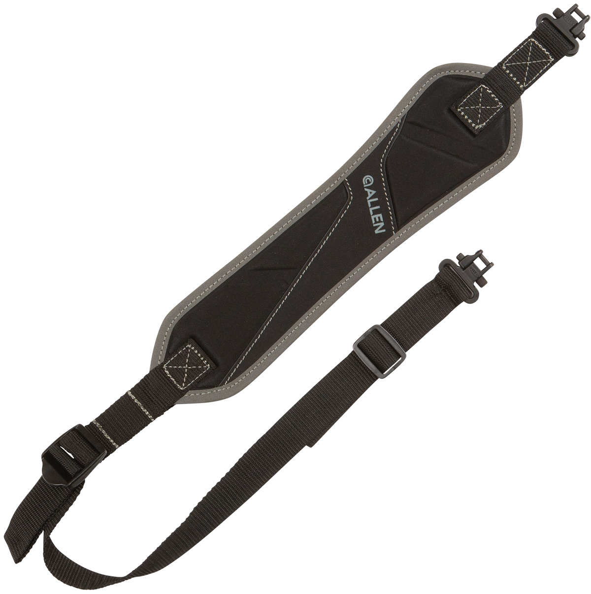Allen 8284 Glenwood Lightweight Rifle/Shotgun Sling Black w/Swivels