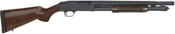 Mossberg 52151 590 Retrograde 12 Gauge 18.50" 6+1 Pump-Action Shotgun - Walnut Stock, Heat Shield Barrel
