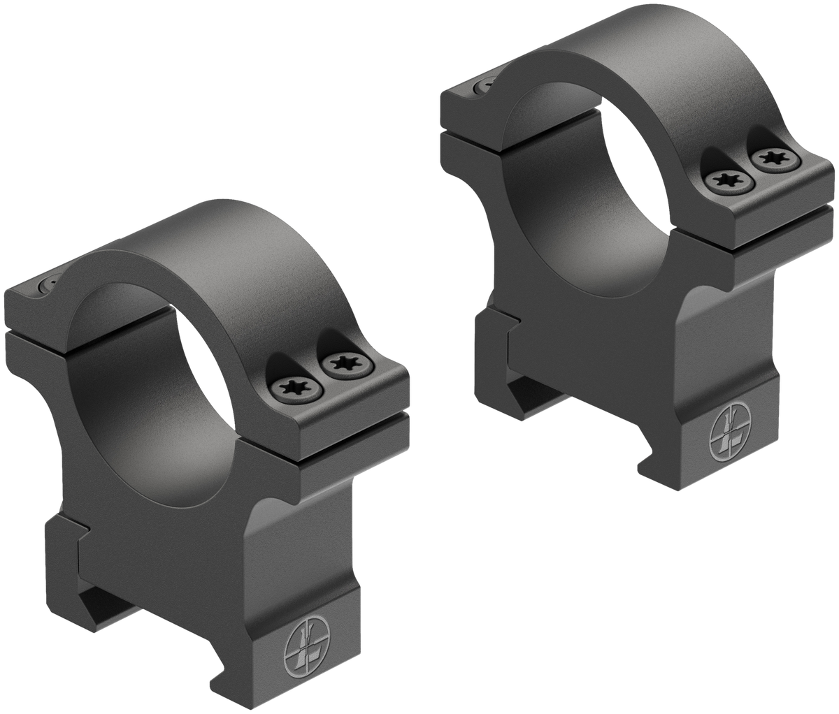 Leupold Open Range Rimfire 1" High Aluminum Scope Rings - Matte Black