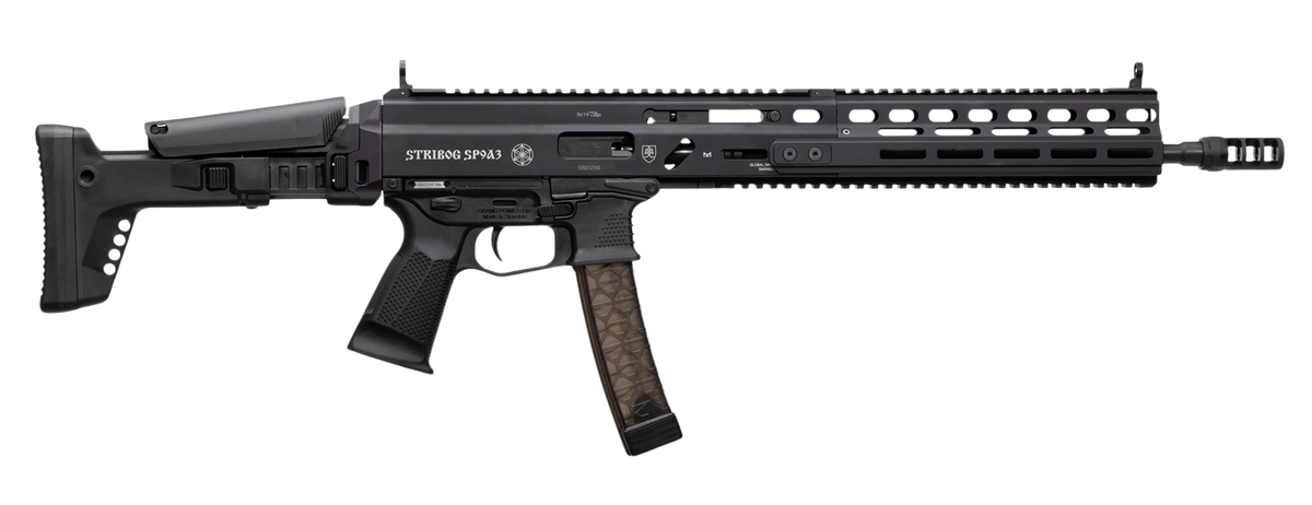 Grand Power Stribog SP9A3 Enhanced 9mm Luger 16" 30+1 Semi-Auto Rifle