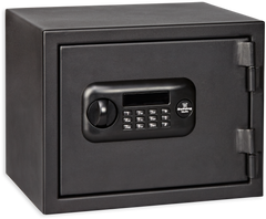 Bulldog BD1090F Digital Fire Safe Vault Electronic/Key 12" x 15" x 12" Black Steel