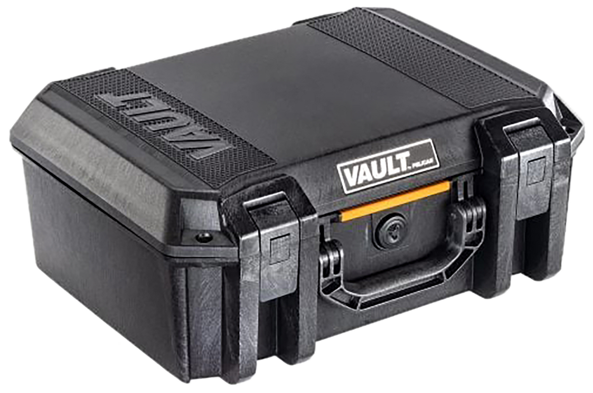 Pelican Vault V300 5-Pistol Case Black Polyethylene
