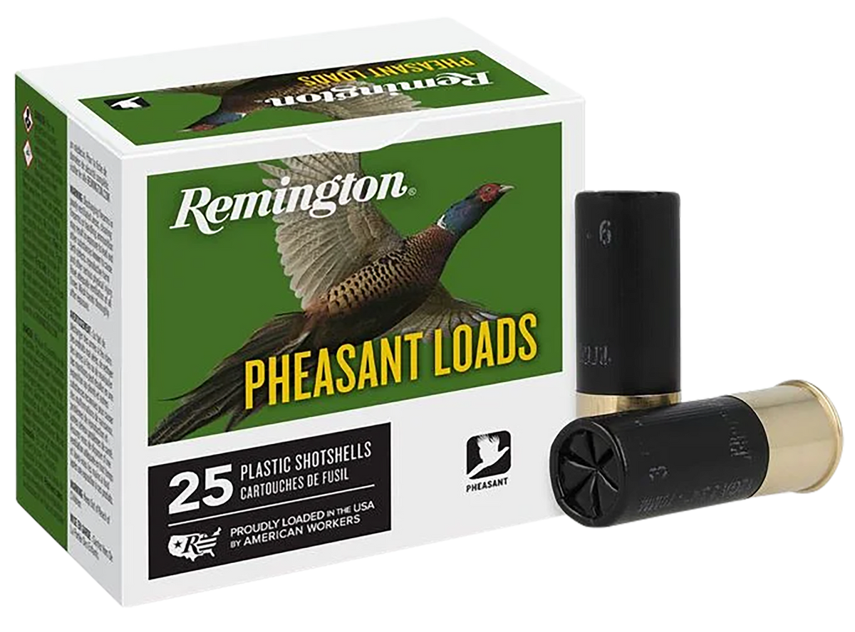 Remington Ammunition Pheasant 12 Gauge 2.75" 1 1/4 oz 6 Shot 25 Rd - Box or Case