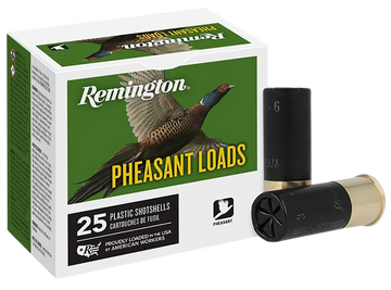 Remington Ammunition Pheasant 12 Gauge 2.75" 1 1/4 oz 6 Shot 25 Rd - Box or Case