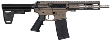Great Lakes Firearms GL15 223 Wylde 7.50" 30+1 Semi-Auto AR-15 Pistol - Tungsten