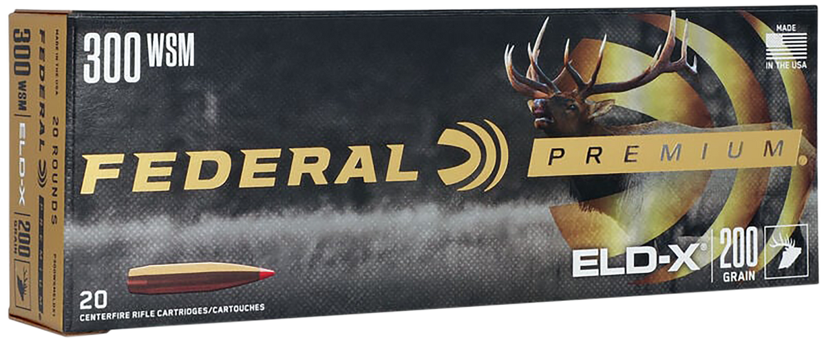 Federal Premium ELD-X 300 WSM 200gr 20rd - Box or Case