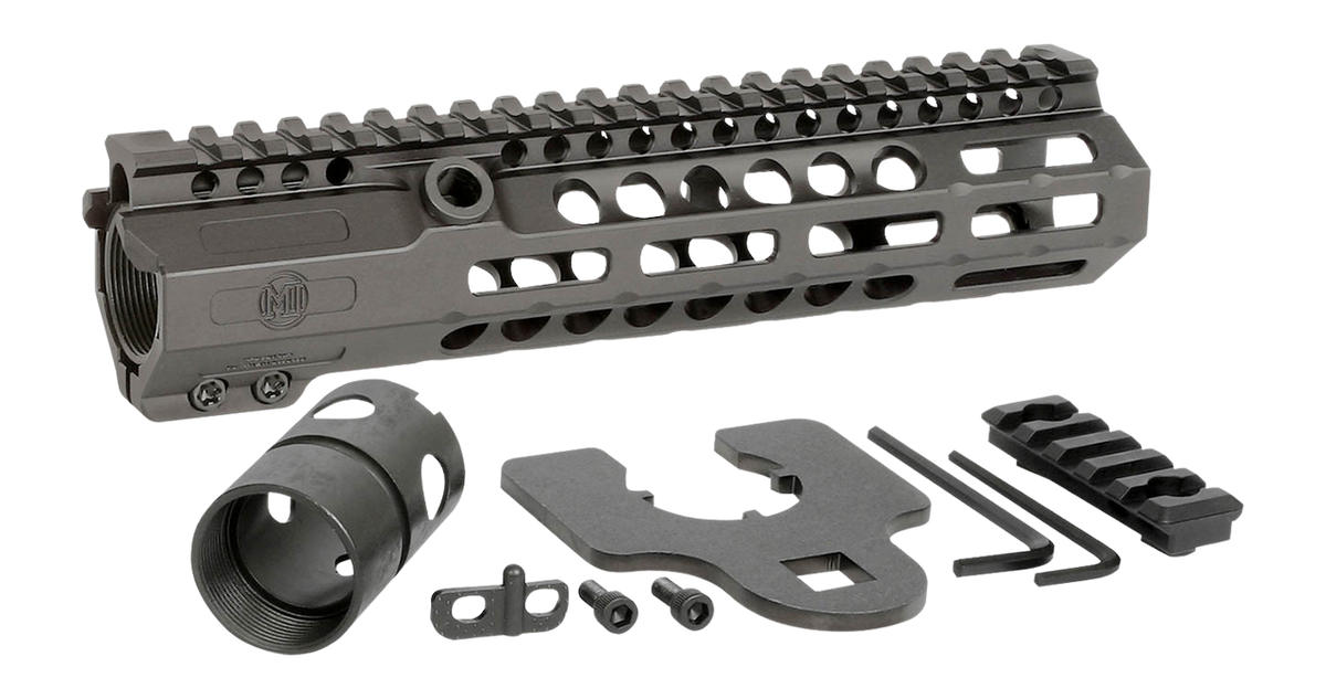 Midwest Industries Combat Rail HD 9.25" M-LOK Free-Float AR-15 Handguard - Black