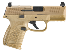 FN 509 Compact MRD 9mm Luger 3.70" 10+1 Semi-Auto Pistol - Flat Dark Earth
