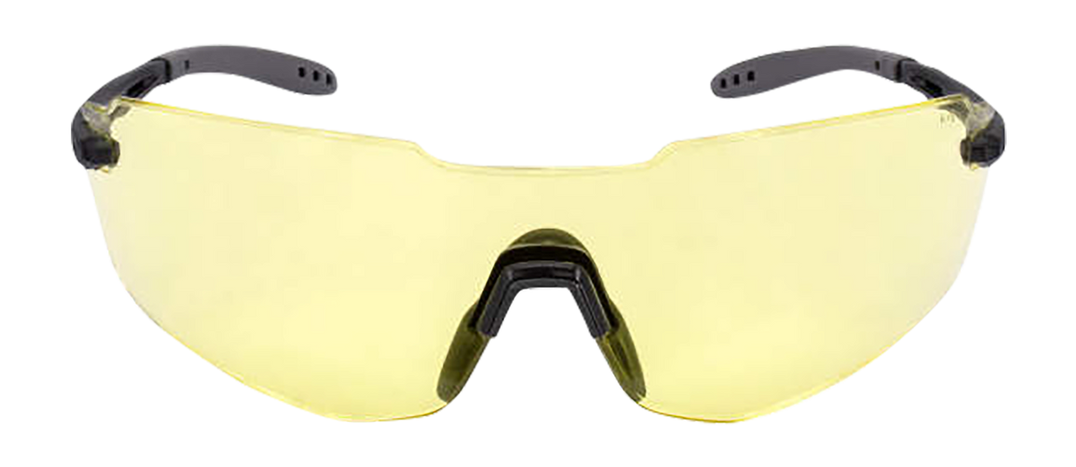 Radians Oblivion OBV0140CS Amber Lens Black Frame Safety Glasses