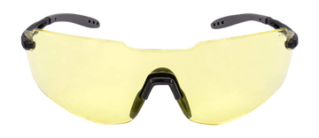 Radians Oblivion OBV0140CS Amber Lens Black Frame Safety Glasses