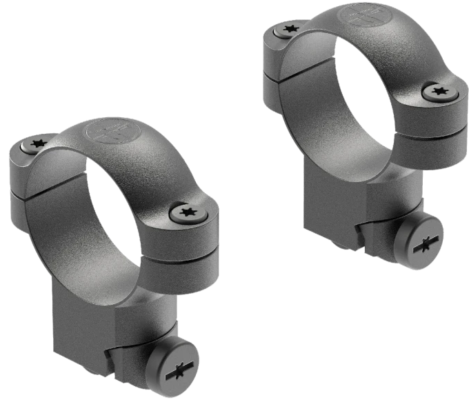 Leupold 51039 Ringmounts 30mm High Matte Black - Ruger No.1/77/11
