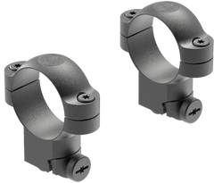 Leupold 51039 Ringmounts 30mm High Matte Black - Ruger No.1/77/11