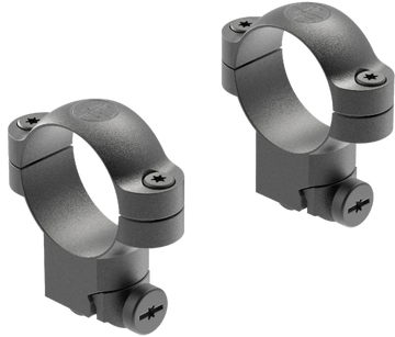 Leupold 51039 Ringmounts 30mm High Matte Black - Ruger No.1/77/11