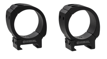 Wheeler Sporter Scope Rings 30mm Medium Bi-Weaver Aluminum Black