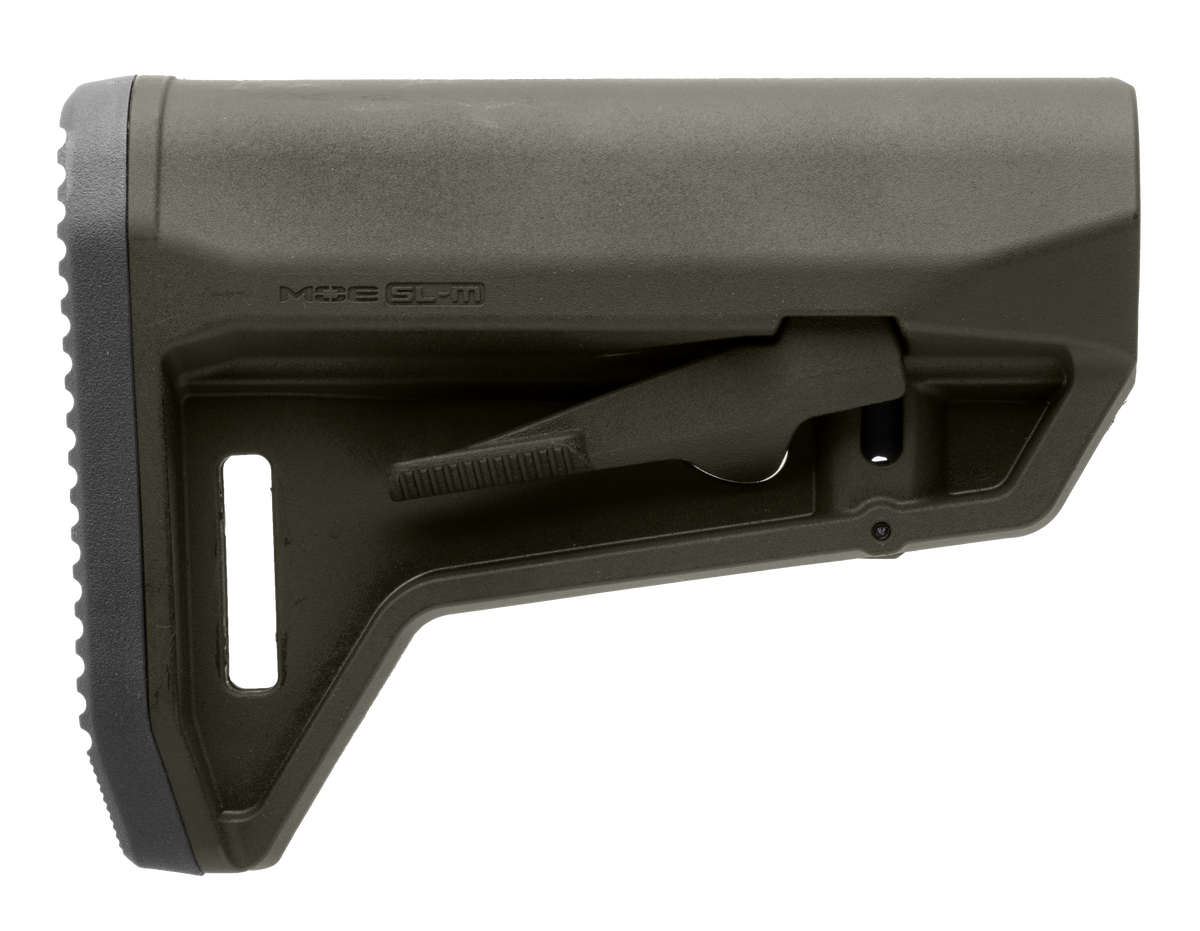 Magpul Industries MOE SL-M Carbine Stock OD Green for Mil-Spec AR-15/M4