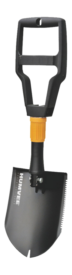S&W Pepper Spray CAMP HUMVEE Folding Shovel Sawtooth Black