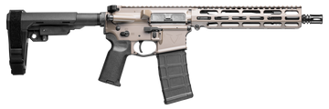 VKTR Industries VK-1 5.56 NATO 10.50" 30+1 Semi-Auto Pistol - SBA3 Brace - Magpul FDE