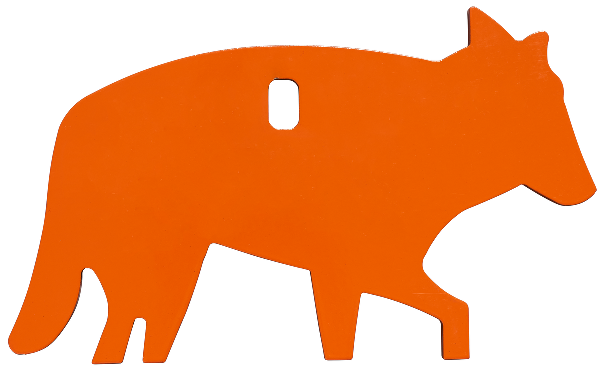 Champion Targets Impact Steel Coyote Rimfire Target Orange
