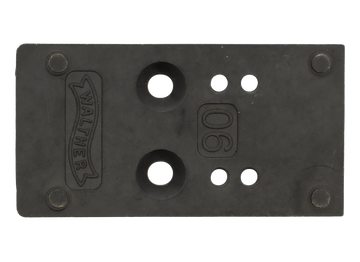 Walther Arms Optic Plate Black Steel Fits Walther PDP 2.0 - Vortex Viper/Docter