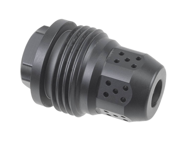 JK Armament Bald Eagle Compensator 22 Cal 1/2x28 Stainless Steel Nitride Black