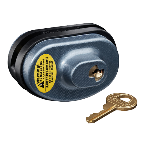 Master Lock 90KADSPT Trigger Guard Lock Keyed Alike Blue Steel/Zinc Adjustable