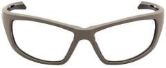 Pyramex Howitzer Safety Glasses Clear Anti-Fog Lens Tan Frame